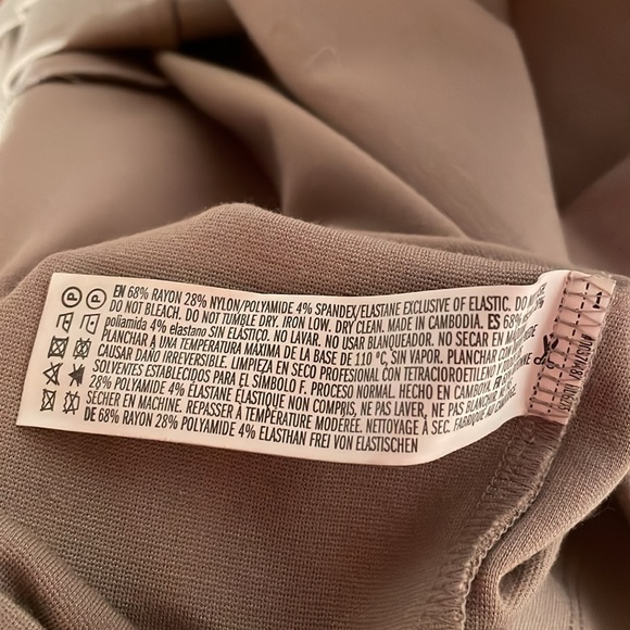 Putty Color Body Con Dress - Picture 5 of 5